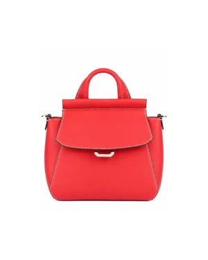 WB0139.VIT.490 LG NOVELLA S IN CALF LEATHER ROSSO CORALLO LIGHT GOLD