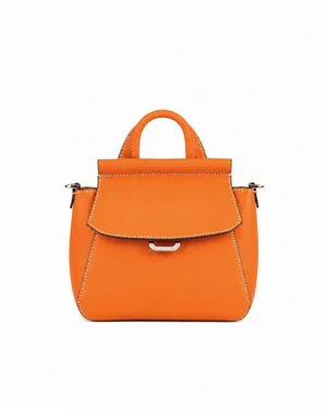 WB0139.VIT.510 LG NOVELLA S IN CALF LEATHER ARANCIONE ZUCCA LIGHT GOLD