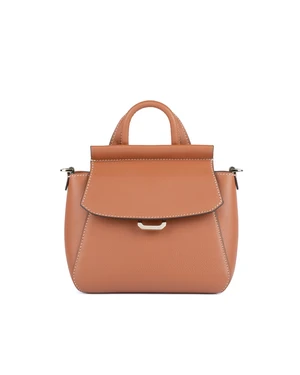 WB0139.VIT.820 LG NOVELLA S IN CALF LEATHER MARRONE CANNELLA LIGHT GOLD