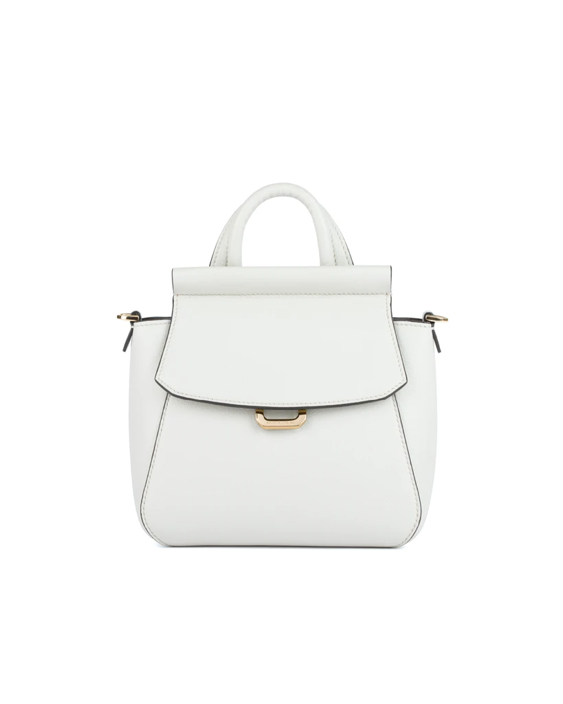 WB0139.VIT.9010 LG NOVELLA S IN CALF LEATHER BIANCO LIGHT GOLD