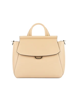 WB0129.VIT.9021 LG NOVELLA M IN CALF LEATHER NATURALE CAPPUCCINO LIGHT GOLD