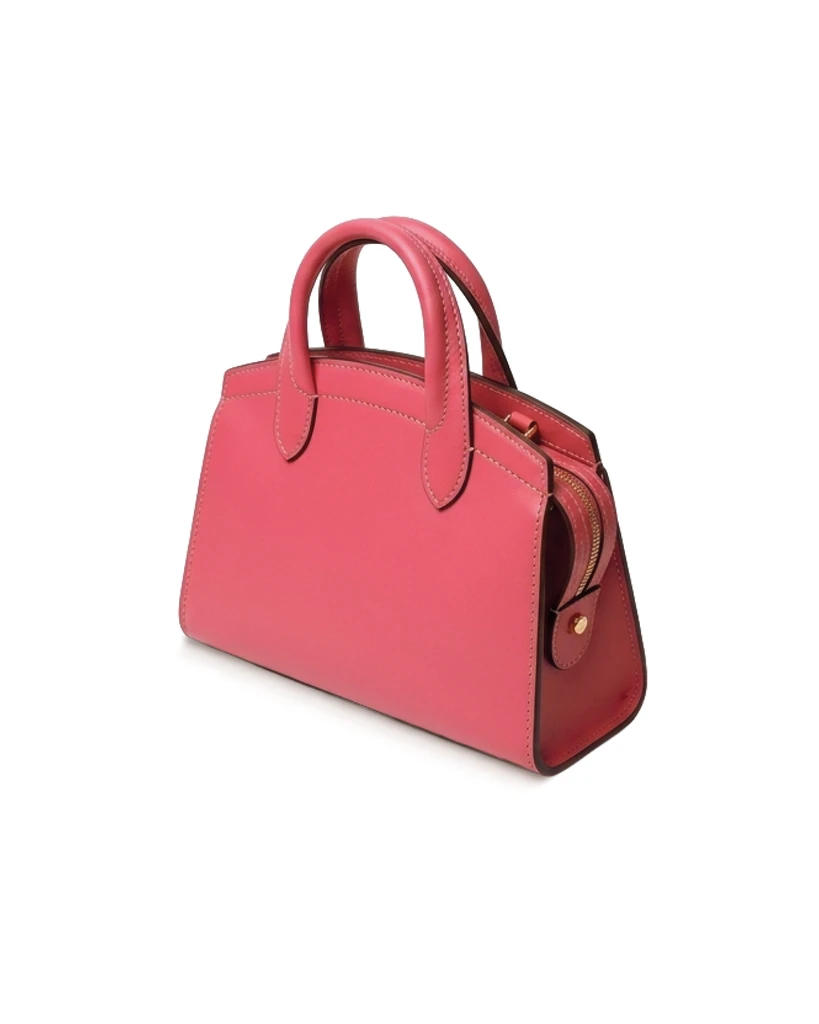 WB0131.VIT.420 LG RIALTO S IN CALF LEATHER ROSA DRAGON FRUIT LIGHT GOLD