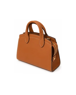 WB0131.VIT.820 LG RIALTO S IN CALF LEATHER MARRONE CANNELLA LIGHT GOLD
