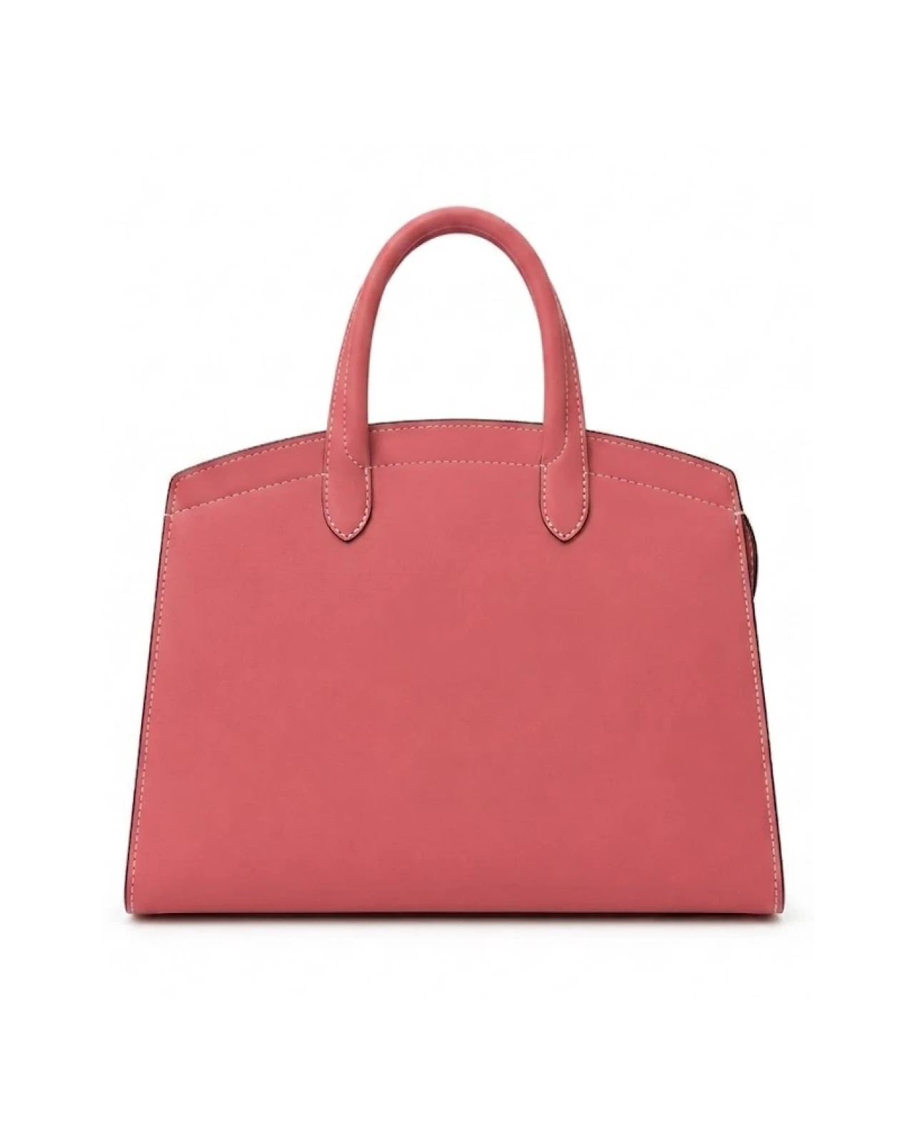 WB0132.VIT.420 LG RIALTO M BAG IN CALF LEATHER ROSA DRAGON FRUIT LIGHT GOLD FRONTALE WB0132.VIT.420 LG RIALTO M BAG IN CALF LEATHER ROSA DRAGON FRUIT LIGHT GOLD FRONTALE